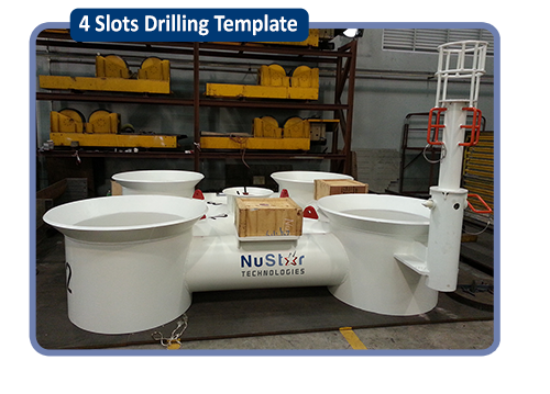 4 Slots Drilling Template Image